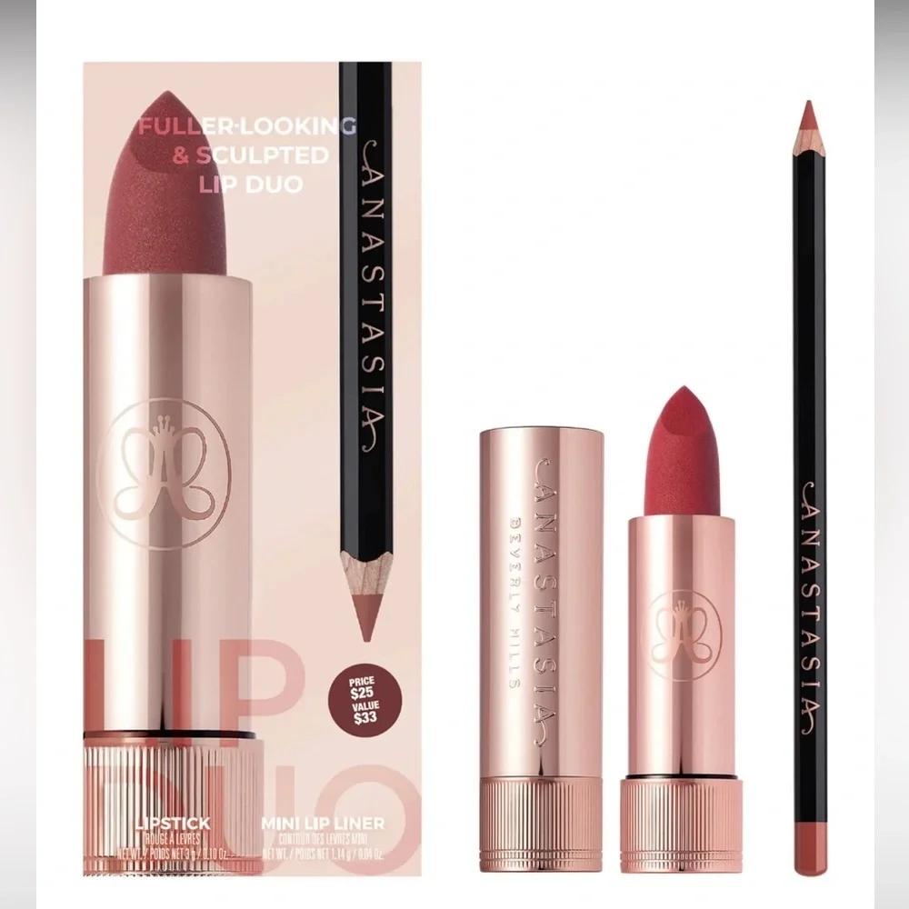 Anastasia Beverly Hills Fuller Looking & Sculpted Lip Duo - Sugar Plum & Raisin